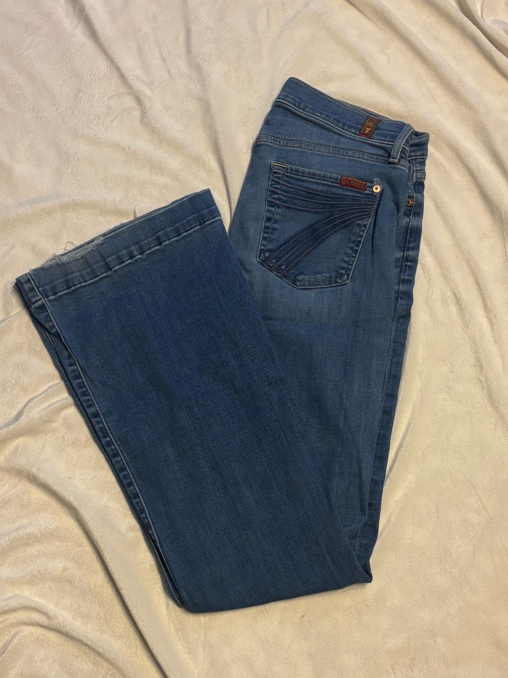 7 for All Mankind Dojo Jeans Medium Wash